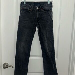 Aeropostale Women’s Dark Black Straight Jeans